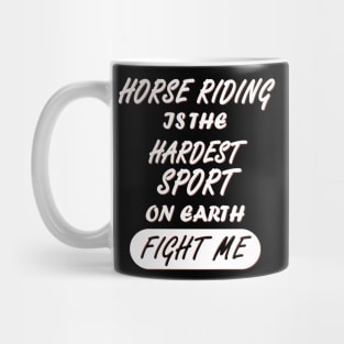 Horses Riding Girls Women Stable Reithof Mug